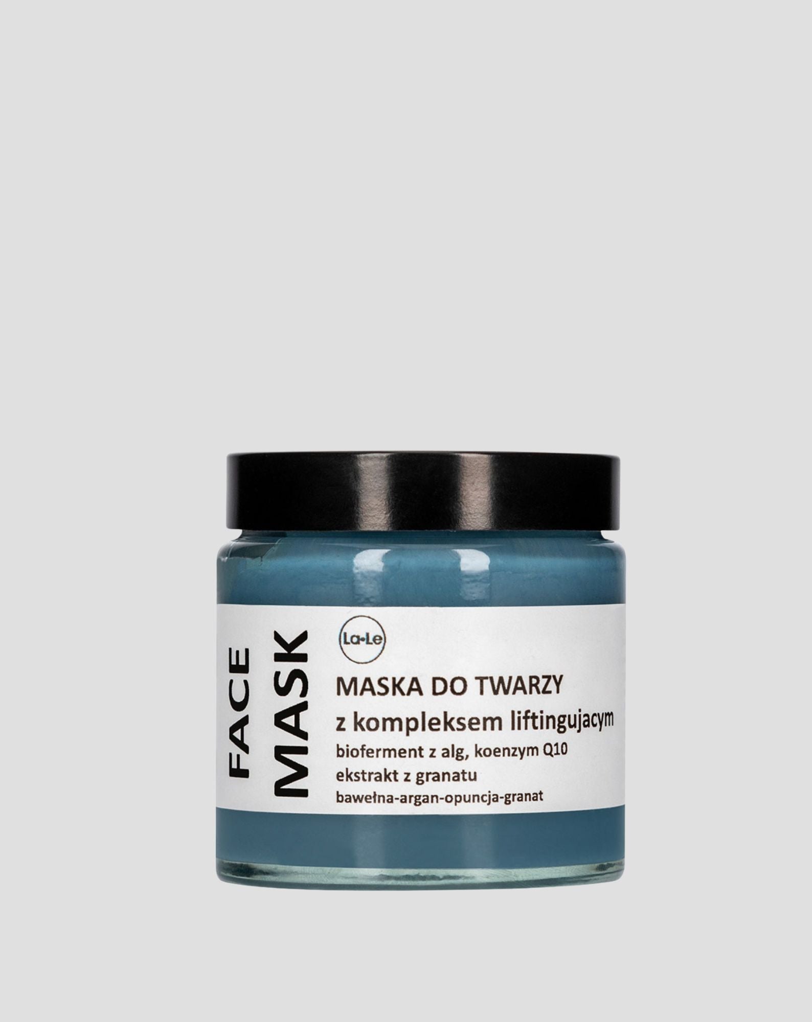 Facelift mask with algae bioferment, coenzyme Q10 and pomegranate ...