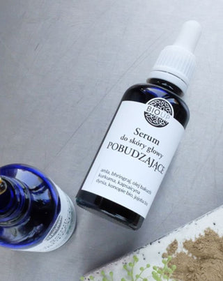 Scalp serum stimulating hair growth with a blend of Indian herbs BIOUP_2 - 2