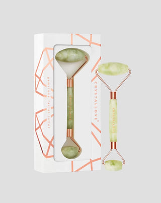 Facial massager made of jade - the natural stone of youth Jade roller Crystallove - 1