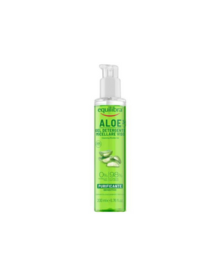 Equilibra aloe vera micellar gel with hyaluronic acid for sensitive skin - 1