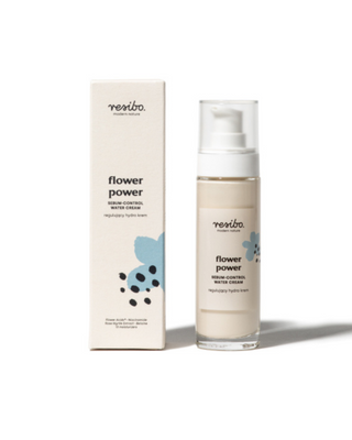 Regulating Hydro Facial Cream with Antioxidant Action Flower Power 50 ml Resibo - 1