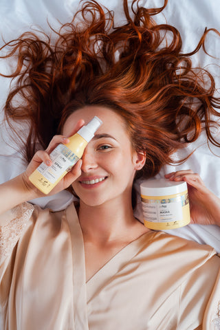 Nourishing Hair Mask for Curly Hair with Ripe Melon and Aloe Scent so!flow - 2