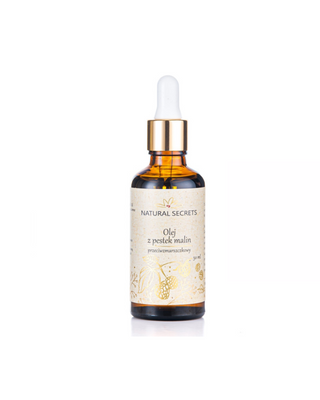 Natural Secrets raspberry seed oil to improve skin elasticity and strengthen capillaries - 1