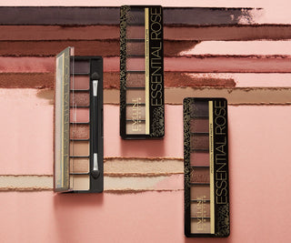 Eyeshadow Palette 8 Shades in Beige and Pink Tones Essential Rose Eveline - 3