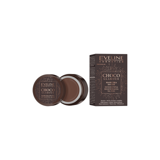 Eveline Choco Glamour intensely regenerating night lip mask with squalane