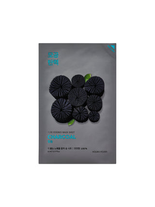 Charcoal Extract Sheet Mask in Cotton Cloth Pure Essence Holika Holika - 1