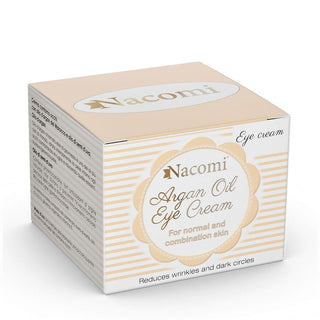 Nacomi eye cream with Moroccan argan oil and grape seed oil