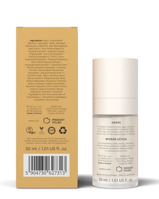 Illuminating and Moisturising Facial Cream Glow Player 30 ml Resibo - 3
