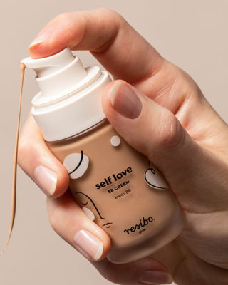 Natural and Eco-Friendly Self Love BB Facial Cream in Natural Beige Shade 30 ml Resibo - 2