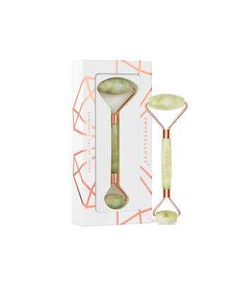Facial Massager Jade - Natural Stone of Youth Jade Roller Crystallove