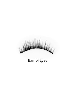 Bamm!Lashes Bambi Eyes 2D false strip eyelashes for repeated use soft and light - 2