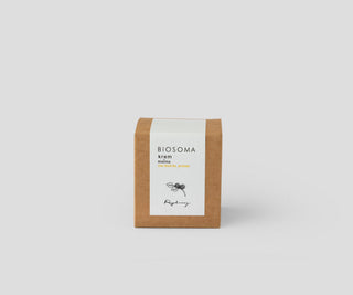 Facial Cream with Raspberry and Hyaluronic Acid Nourishing and Moisturising Biosoma