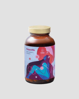 Mood Enhancement Supplement HappyMe Health Labs Care 120 Capsules - 1