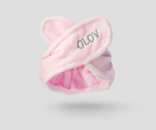 Hair Wrap and Two Makeup Removal Gloves Set for Daily Skincare Glov - 4
