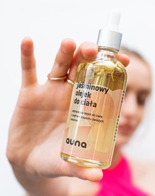 Jasmine Body Oil with Natural Oils and Vitamin E Auna - 3