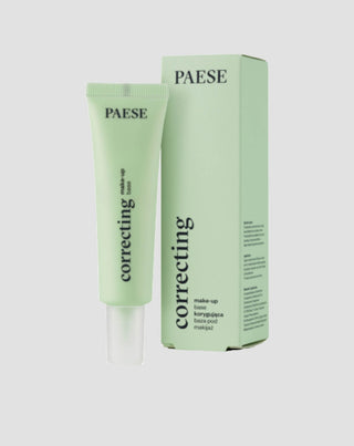 Correcting Makeup Base in a Tube with Vitamin E, Concealing Blemishes Paese