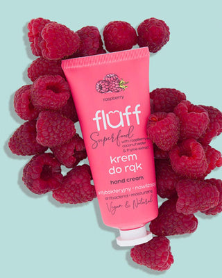 Soothing Hand Cream with Raspberry Extract and Coconut Water Fluff - 2