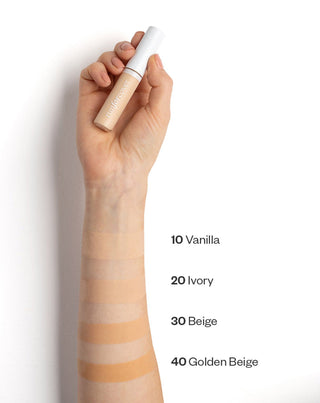 Concealing Under-Eye Corrector, Smoothing Fine Lines Shade 20 Ivory Run for Cover Paese