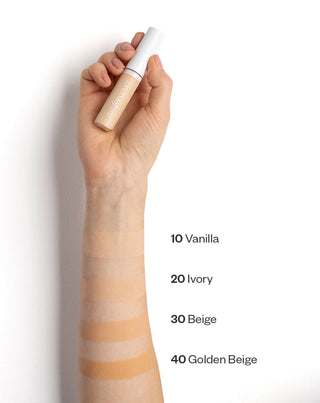 Concealing Under-Eye Corrector Smoothing Fine Lines Shade 40 Golden Beige Run for Cover Paese