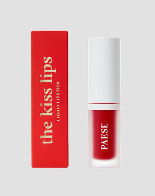 Paese The Kiss Lips 06 Classic Red is a lightweight, matte liquid lipstick without the feeling of stickiness