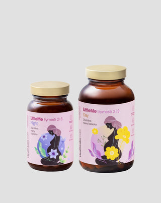 Supplement Supporting Proper Pregnancy Development LittleMe Trimester 2 and 3 Health Labs Care 150 Capsules