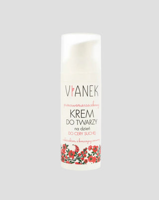 Anti-Wrinkle Day Facial Cream for Dry Skin with Red Clover Vianek - 1