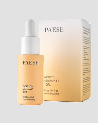 Brightening Facial Serum with 10% Vitamin C Wrinkle-Reducing Paese