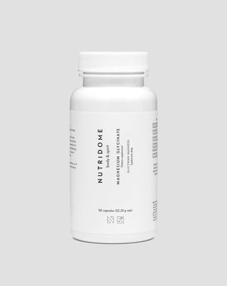 Magnesium glycinate for cramps, fatigue and stress, gentle on the stomach Nutridome - 1