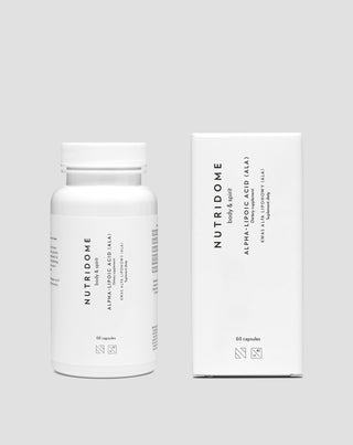 Alpha Lipoic Acid ALA to support glucose metabolism Nutridome dietary supplement 60 pcs. - 2