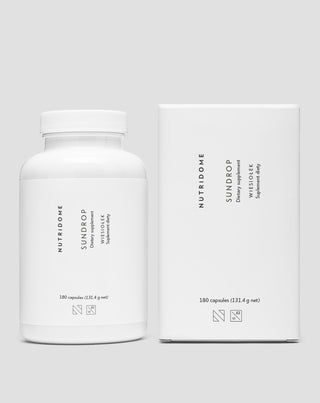 Evening primrose oil 1000 mg with omega-6 and 9 for healthy skin and lowering LDL cholesterol Nutridome 180 pcs.