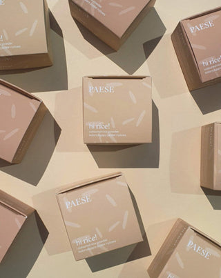 Paese Hi Rice fixing and mattifying loose rice powder natural - 3