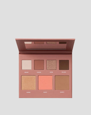 Multi-tasking face and eye makeup palette get the glow look Paese - 1
