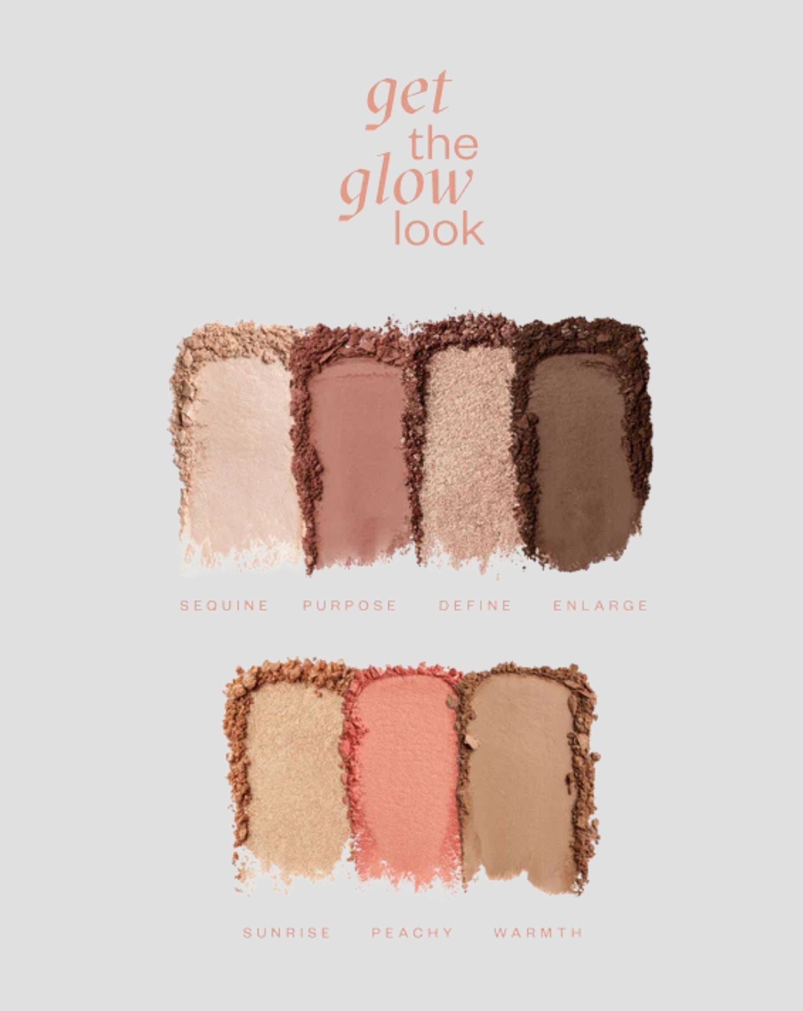 Multi-tasking face and eye makeup palette get the glow look Paese