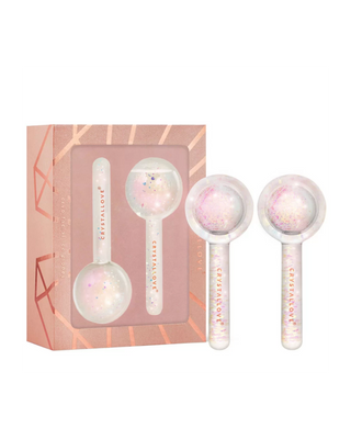 Glass Balls for Facial Cryotherapy Massage Cryolift Ice Globes Crystallove - 1