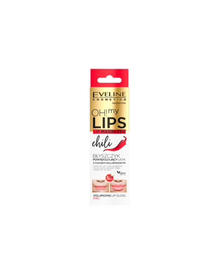 Lip Plumping Lip Gloss with Hyaluronic Acid and Chili Oh! My Lips Lip Maximizer Eveline - 1