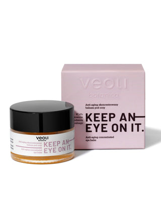Veoli Botanica Keep an eye on it balm with active fatty acid complex