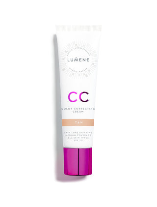 Lumene 7in1 Tan CC foundation with SPF 20 for medium coverage and colour balance - 1