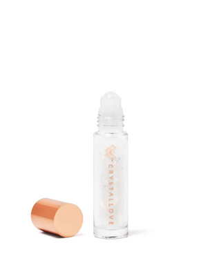 Crystal Bottle for Essential Oils - Rhinestone Crystal Crystallove