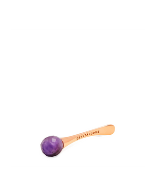 3D Eye Massager with Amethyst and Cream Applicator Crystallove - 2