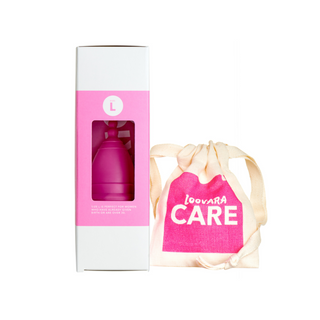 Loovara vegan silicone-free menstrual cup, size L