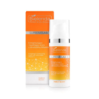 Energizing and Moisturising Cream with Stable Vitamin C Supremelab Energy Boost Bielenda - 1