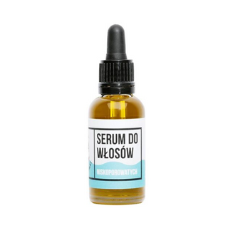 Serum for low-porous hair regenerating, strengthening and protecting Mydlarnia Cztery Szpaki - 1