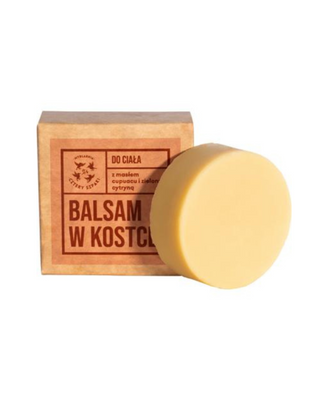 Cube body lotion with cupuacu butter and green lemon, Mydlarnia Cztery Szpaki - 1
