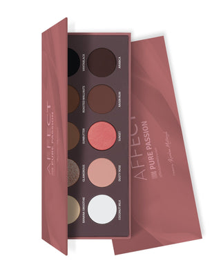 Long-Lasting Pressed Eyeshadow Palette Pure Passion Affect Professional Cosmetics - 1