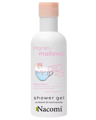 Nacomi marshmallow shower gel for dry and tired skin