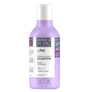Revitalizing Shampoo for Dyed Hair with Blackberry and Plum Extracts so!flow