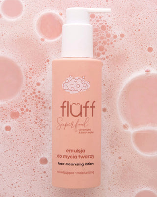 Fluff face wash emulsion with birch water, ceramides, and vitamins C & E - 2