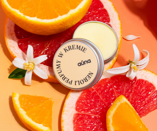 Auna Neroli orange blossom and grapefruit botanical cream perfume with jojoba oil and wax - 2