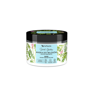 Vis Plantis mask for dry and dull hair with liquorice, linden, and marshmallow - 1