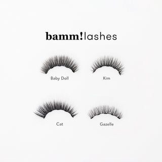 Magnetic reusable false eyelashes Magnetic Baby Doll Eye Bamm!Lashes - 5